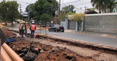 Continuarán rehabilitación de alcantarillado sanitario en Asunción