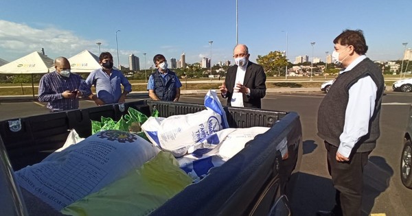 Con éxito se realizó colecta solidaria por el quinto aniversario de la visita del Papa a Paraguay