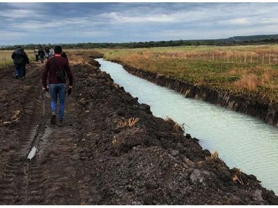 Constatan obras  sin permiso en cercanías del  río Monday