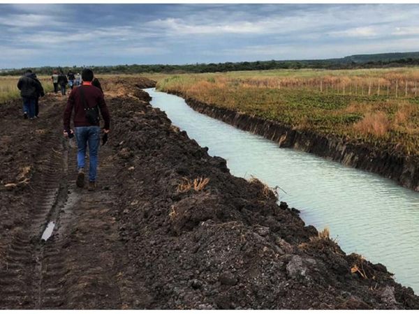 Constatan obras sin permiso en cercanías del río Monday