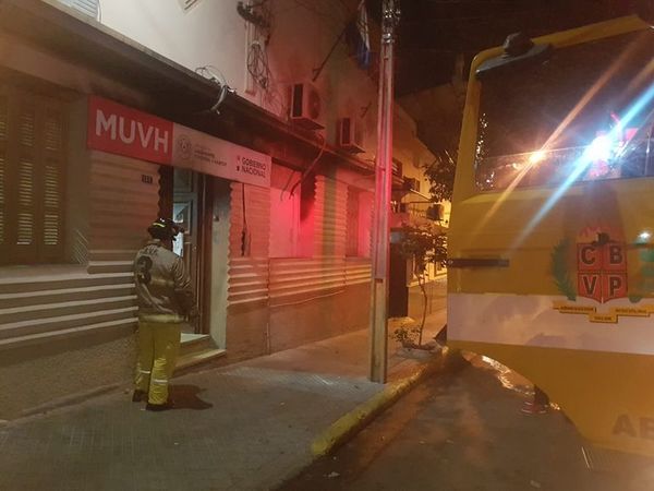 Alarma de incendio en Ministerio de Urbanismo - Nacionales - ABC Color