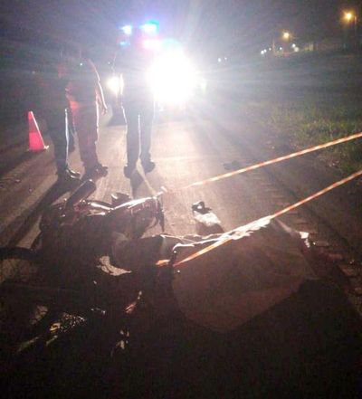 Motociclista muere atropellado por camión en Minga Guazú - ABC en el Este - ABC Color