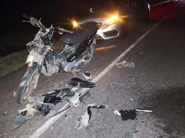 GRAVE ACCIDENTE SOBRE RUTA 8 DEJA DOS HERIDOS SAN PEDRO DEL PARANÁ 