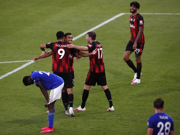 Leicester cae goleado ante el Bournemouth - Fútbol - ABC Color