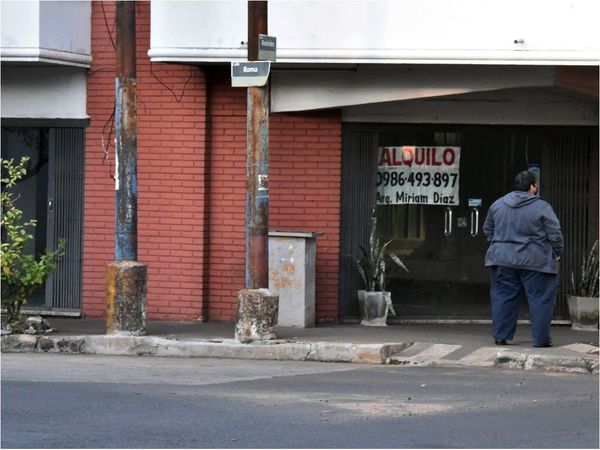 Pandemia obliga a pactar alquileres de locales comerciales