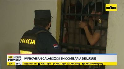Improvisan calabozos en Comisaría de Luque - ABC Noticias - ABC Color