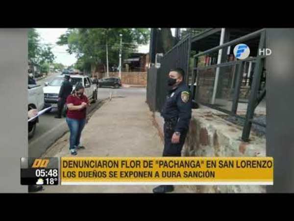 Flor de 'pachanga' en plena pandemia en San Lorenzo