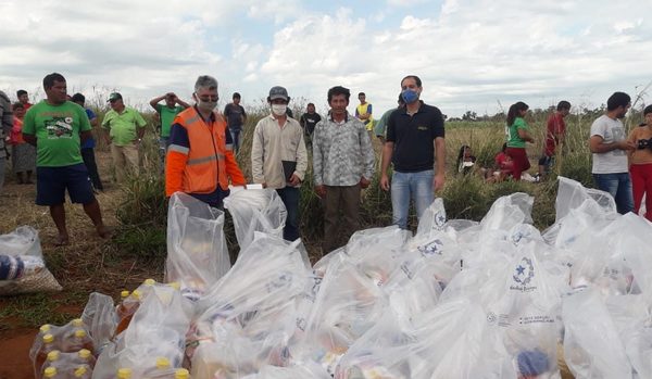 Gobernación asiste con alimentos a familias indígenas de Itakyry – Diario TNPRESS