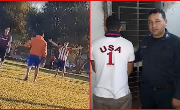 Detienen al joven que disparó su ex cuñado en una cancha