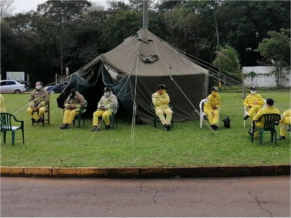 Bomberos Amarillos reclaman desembolso de Yacyretá