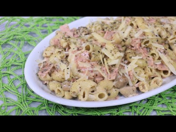 Pasta con salsa caruso y Muffins de avena y frutilla | Recetas Vive la Vida XL