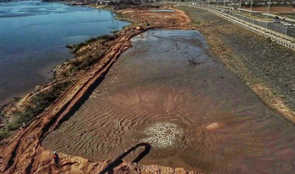 HOY / Prosiguen las obras en el Parque Lineal II en la Constanera de Asunción