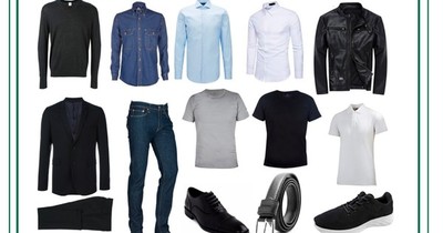 Básicas del guardarropas para hombres