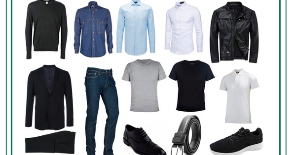 Básicas del guardarropas para hombres