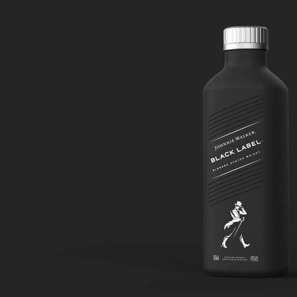 Whisky Johnnie Walker se venderá en botellas de papel en 2021