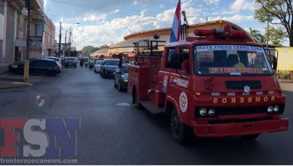 Caravana de comerciantes de Pedro Juan pide mayor asistencia del Gobierno
