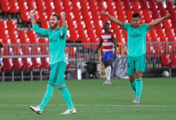 Real Madrid vence a Granada y queda a un paso de ganar la liga española