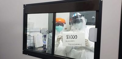 Laboratorio llegó a 10.000 muestras para covid procesadas - Nacionales - ABC Color