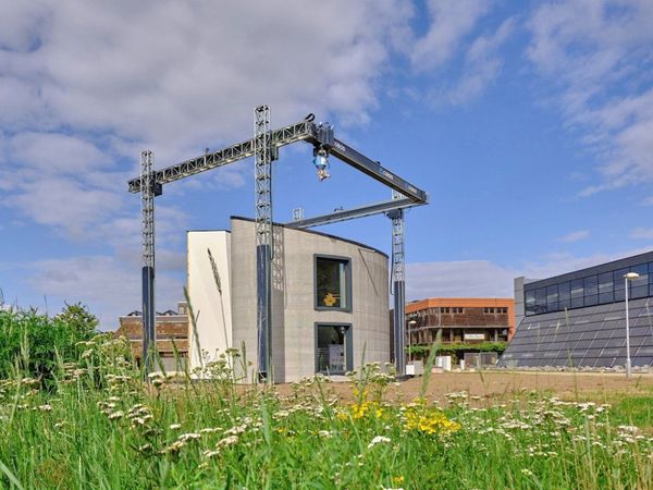 Bélgica imprime en 3D la primera casa de dos alturas de Europa