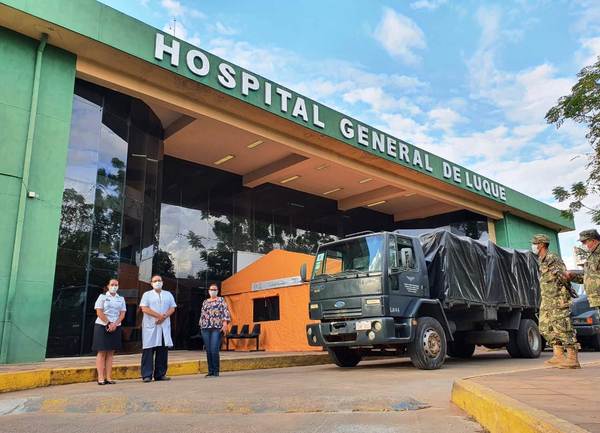 Reportan primer caso de Covid-19 en el Hospital de Luque • Luque Noticias