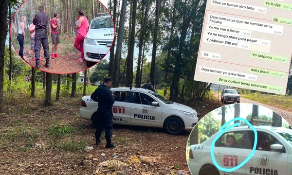 Policías cobran G. 300 mil a menor para dejarlo nuevamente en libertad – Diario TNPRESS