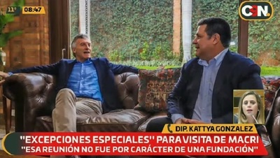 Diputada solicitará informes sobre visita de Macri
