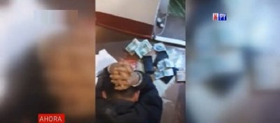 Con las manos en la plata: Entró para robar pero lo sorprendieron | Noticias Paraguay