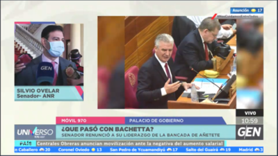 HOY / Senador Silvio Ovelar, sobre el caso Enrique Bacchetta