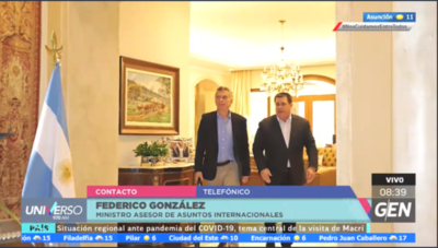 HOY / Federico González, ministro asesor de Asuntos Internacionales, sobre la visita de Mauricio Macri