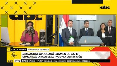 ¿Paraguay aprobará el examen de GAFI? - ABC Noticias - ABC Color