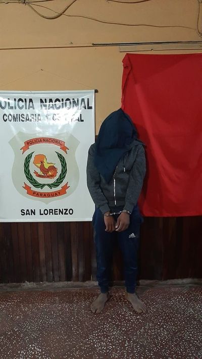 Aprehendieron a dos hombres cuando robaban en un local comercial - Nacionales - ABC Color