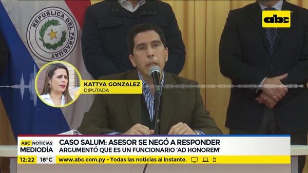 Caso Salum: Federico González se negó a responder ante el Congreso - ABC Noticias - ABC Color