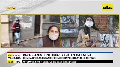 Paraguayos, con hambre y frío en Argentina - ABC Noticias - ABC Color