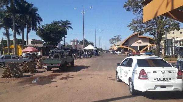 Incidentes entre comerciantes y militares en Pedro Juan - Nacionales - ABC Color