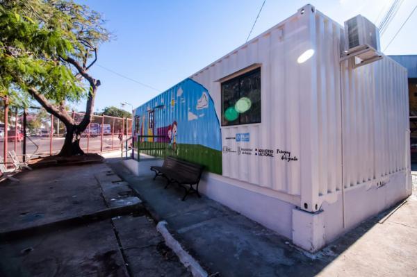 Ultiman detalles para instalar dispositivo de protección a niños en zona de la Terminal de Asunción