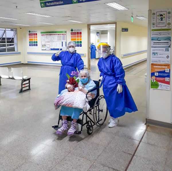 ¡Abuelita superó al coronavirus con 94 años! - Megacadena — Últimas Noticias de Paraguay