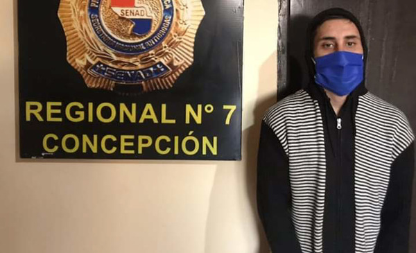 Concepción: SENAD detiene a un joven con antecedentes y orden de captura