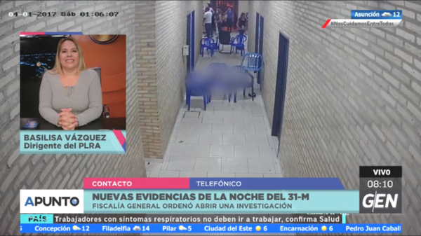 HOY / Basilisa Vázquez, dirigente del PLRA, sobre el caso Rodrigo Quintana