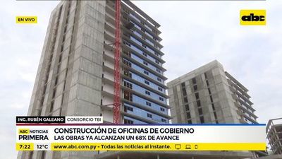 Sigue la construcción de las oficinas de gobierno - ABC Noticias - ABC Color