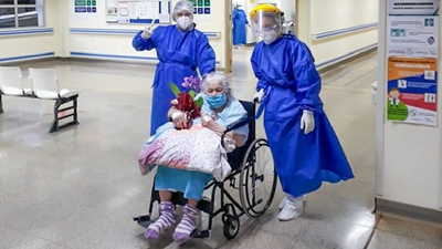 Tiene 94 años y venció al coronavirus