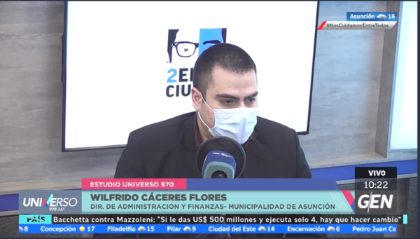 HOY / Wilfrido Cáceres, director de Administración y Finanzas de la Municipalidad de Asunción, sobre la recesión de contrato con el Consorcio TX
