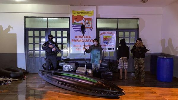 Detenidos con artículos electrónicos en el Paraná - ABC en el Este - ABC Color