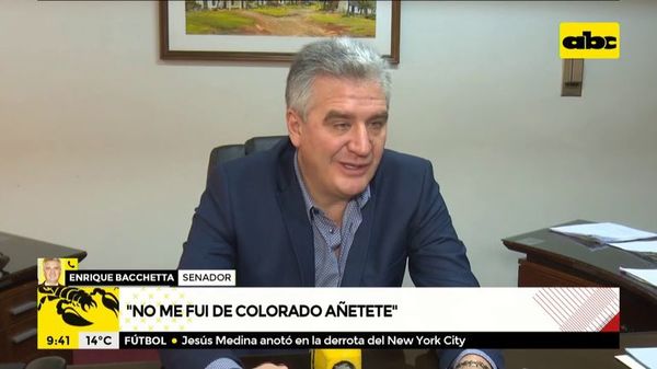 Mazzoleni debe ser destituido, según Enrique Bacchetta - ABC Noticias - ABC Color
