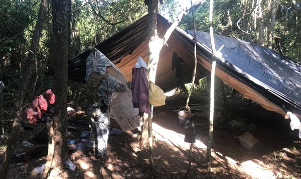 Senad destina operativo para la destrucción de campamento narco en Alto Paraná