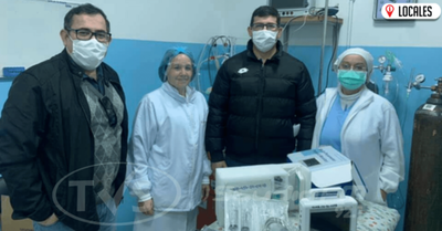 Entregan equipos al Hospital Pediátrico de Encarnación