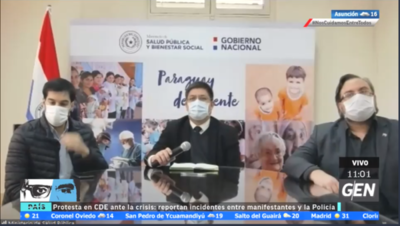 HOY / Autoridades del Ministerio de Salud, sobre presentación de nuevo protocolo COVID-19