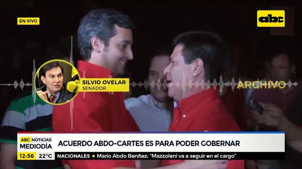 Acuerdo Abdo-Cartes, “para poder gobernar” - ABC Noticias - ABC Color