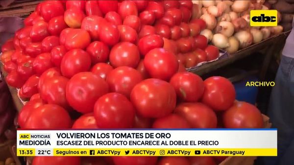 Volvieron los “tomates de oro” - ABC Noticias - ABC Color