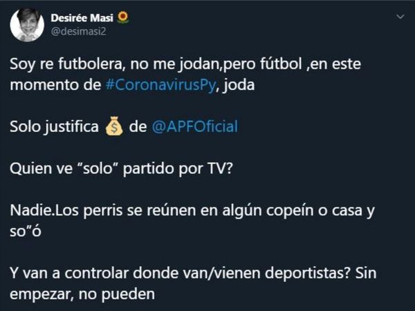 Cree que "loperro" van a declarar so'o y juntarse