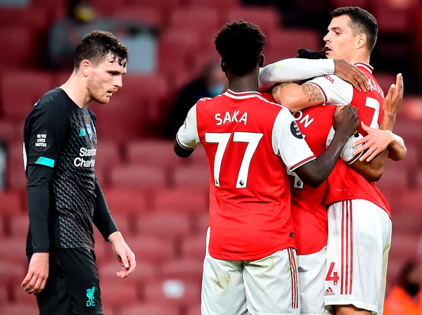 Arsenal baja al Liverpool pensando en la Europa League